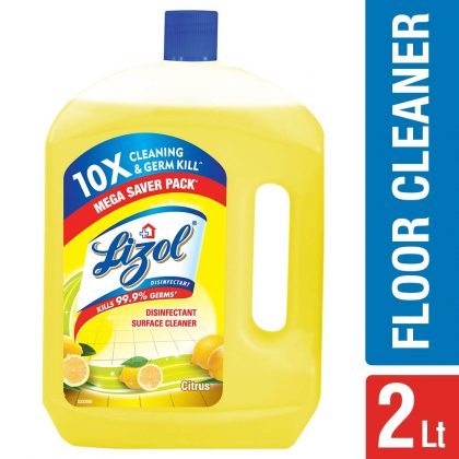 Lizol Disinfectant Surface Cleaner Citrus 2L