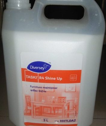 R4 5Ltr Taski Shine Up Furniture Maintainer Diversey, Packaging Size 5 L