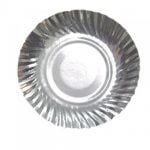 Silver Paper Plate Size 2no