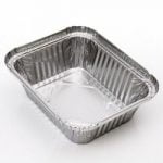 Aluminium Foil Container with Lid 600ml (100pcs)