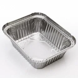 Aluminium Foil Container with Lid 600ml (100pcs)