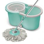Spotzero By Milton Spin Mop, Aqua green