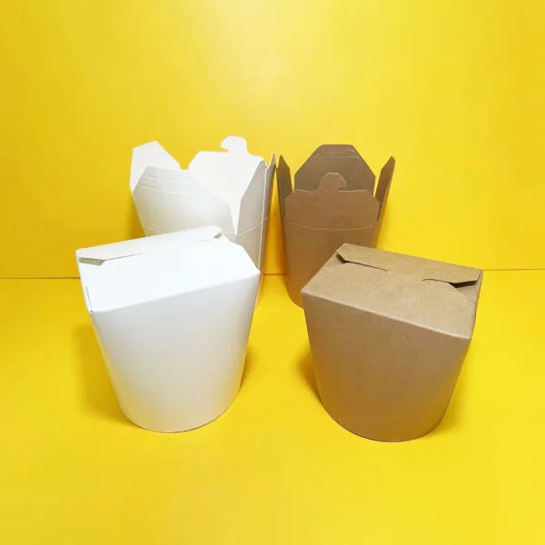 34 OZ PAPER NOODLE / DONOR BOX - PLAIN