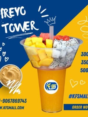 Freyo Tower With Glass 300ml